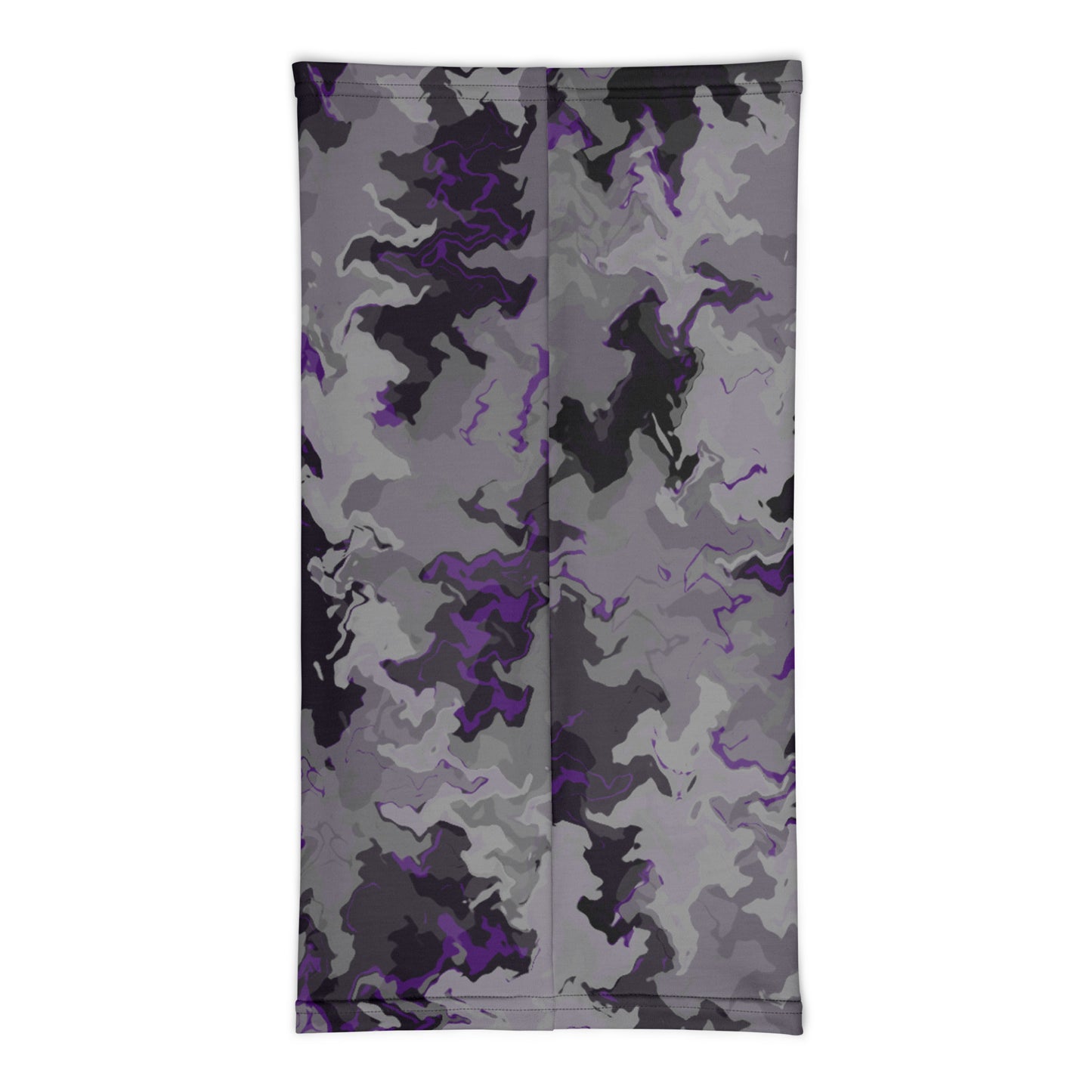 purple camo snood