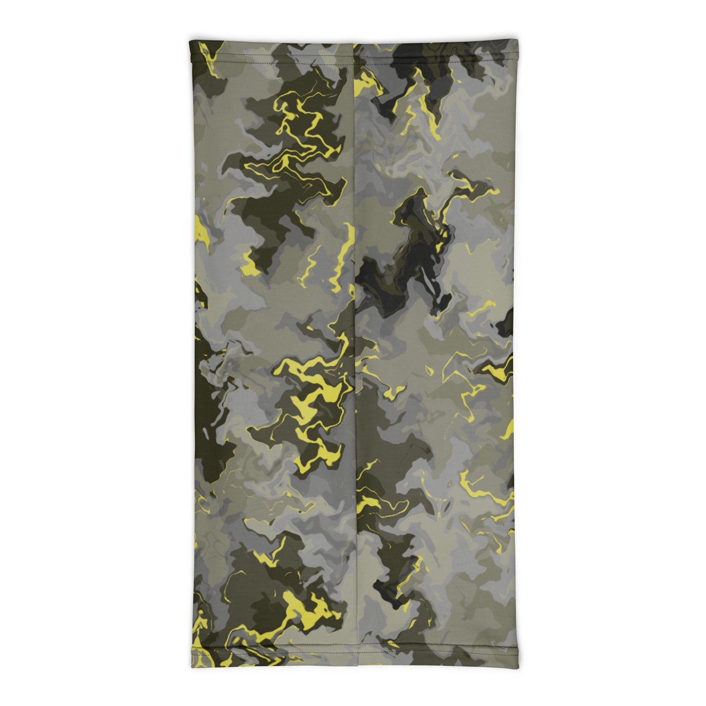 yellow camo snood