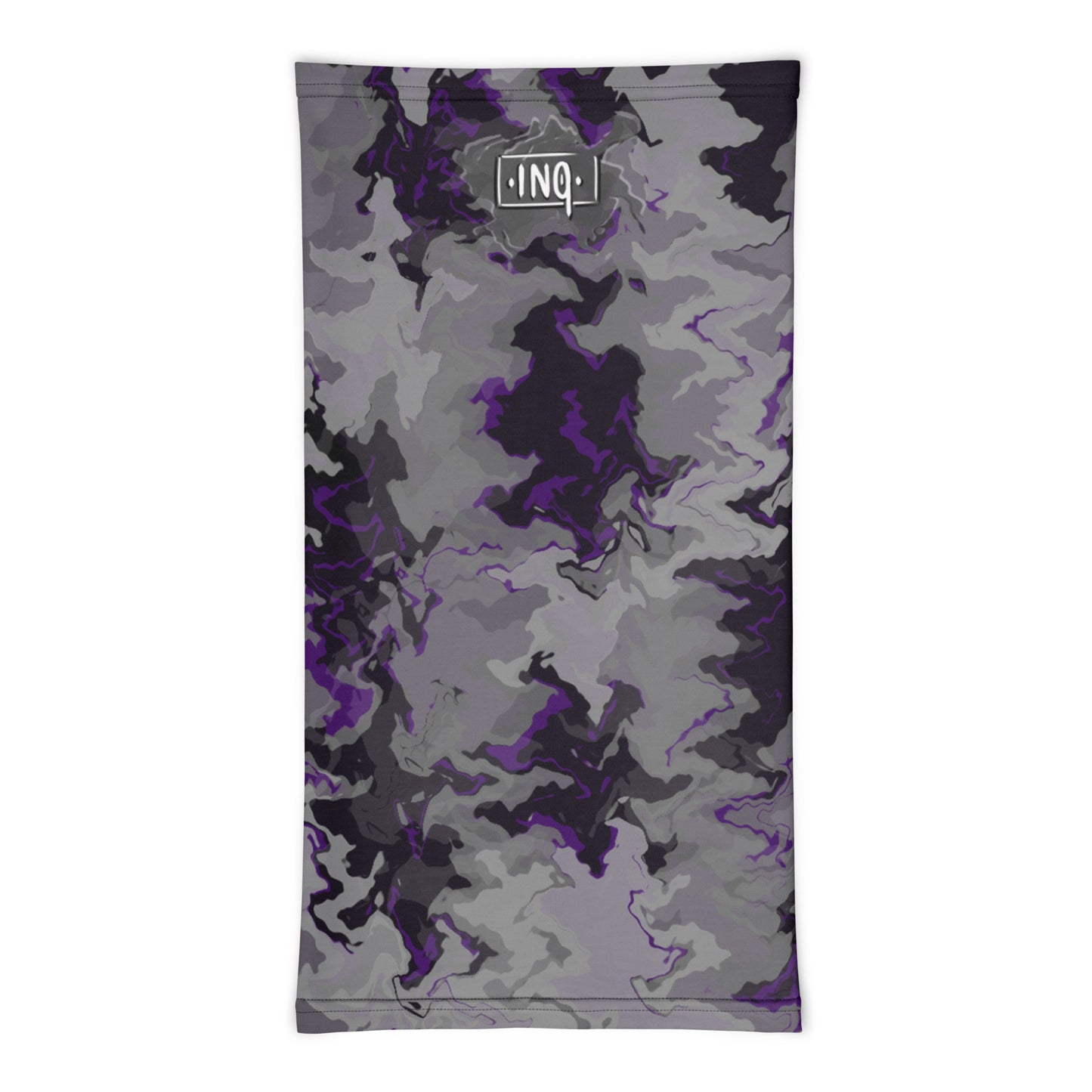 purple camo snood