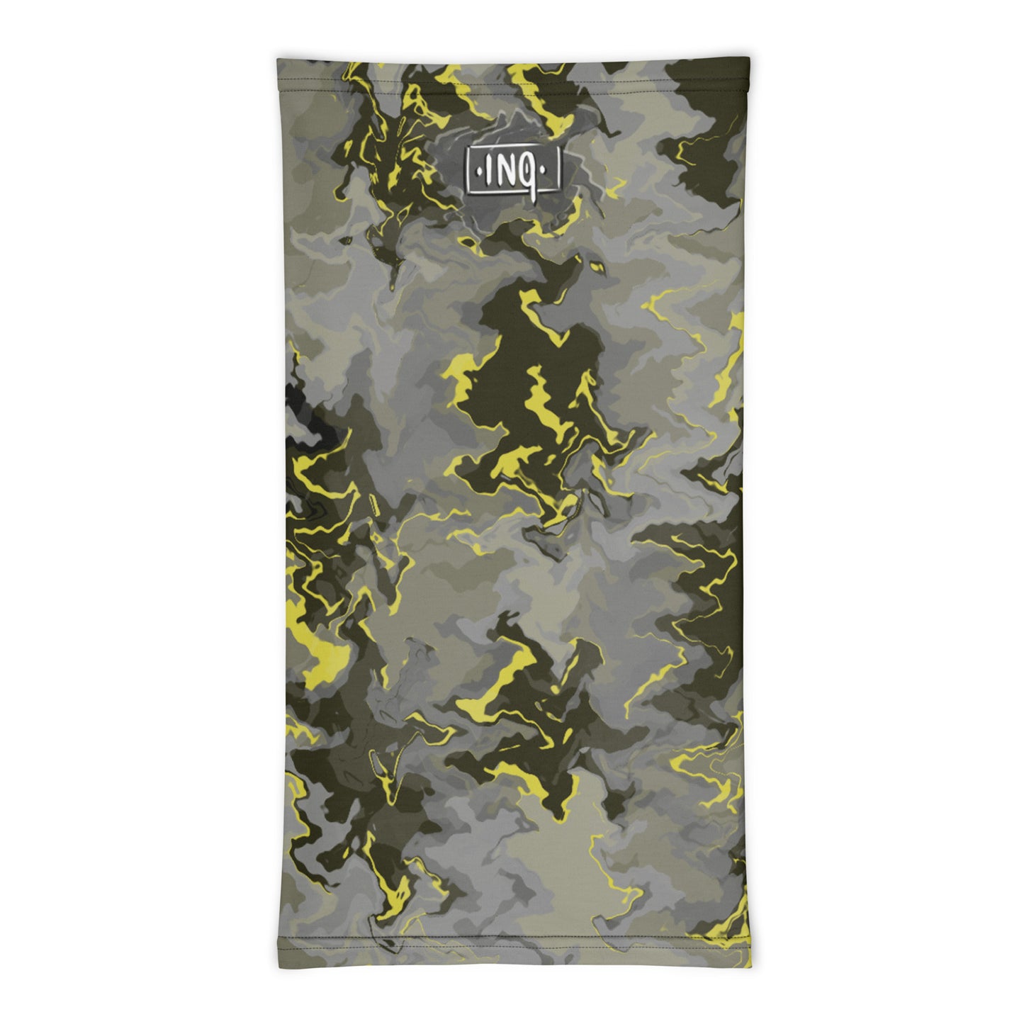 yellow camo snood