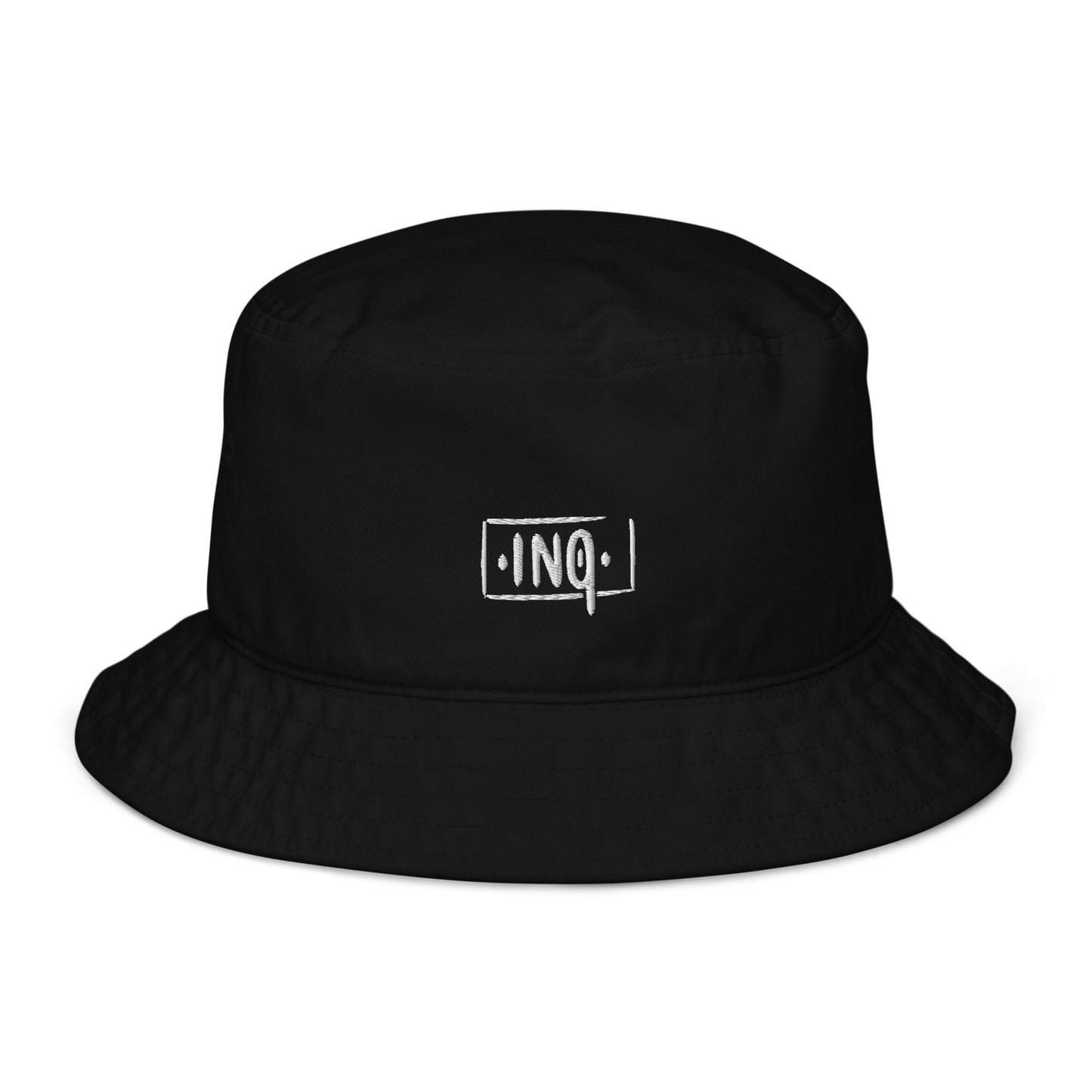 Embroidered Box Logo Bucket Hat