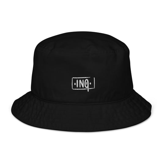 Embroidered Box Logo Bucket Hat