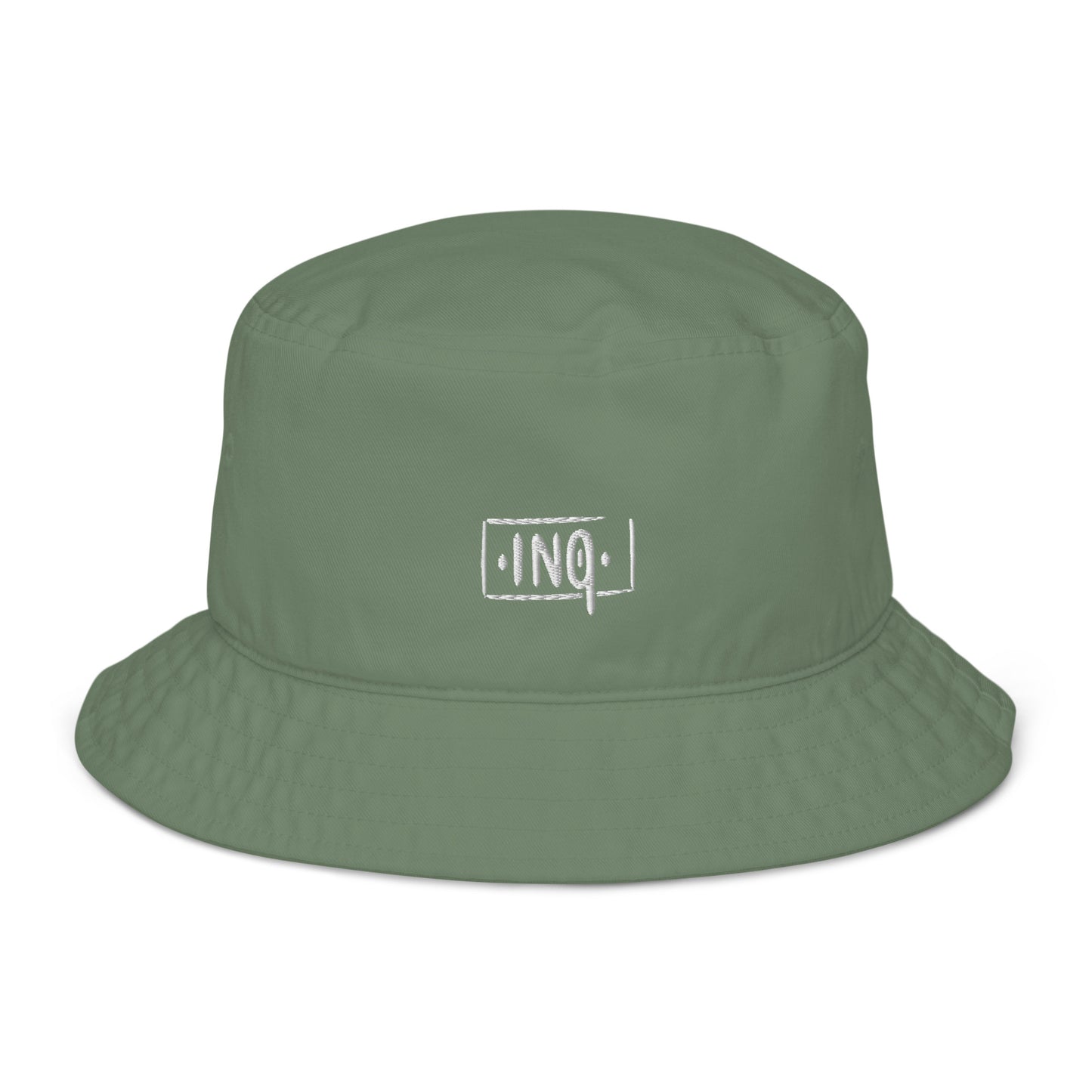 Embroidered Box Logo Bucket Hat