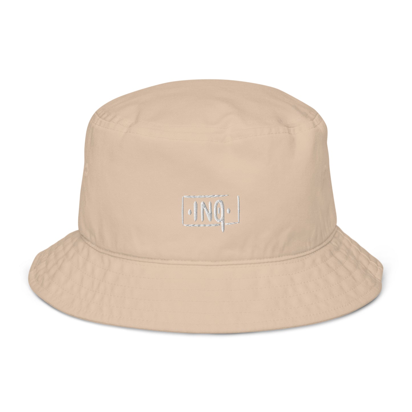 Embroidered Box Logo Bucket Hat