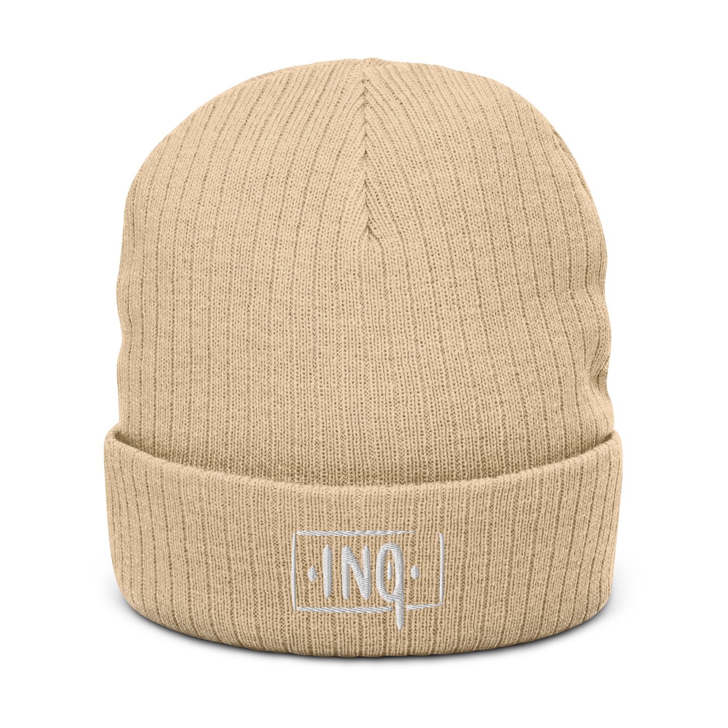 Embroidered Box Logo Beanie