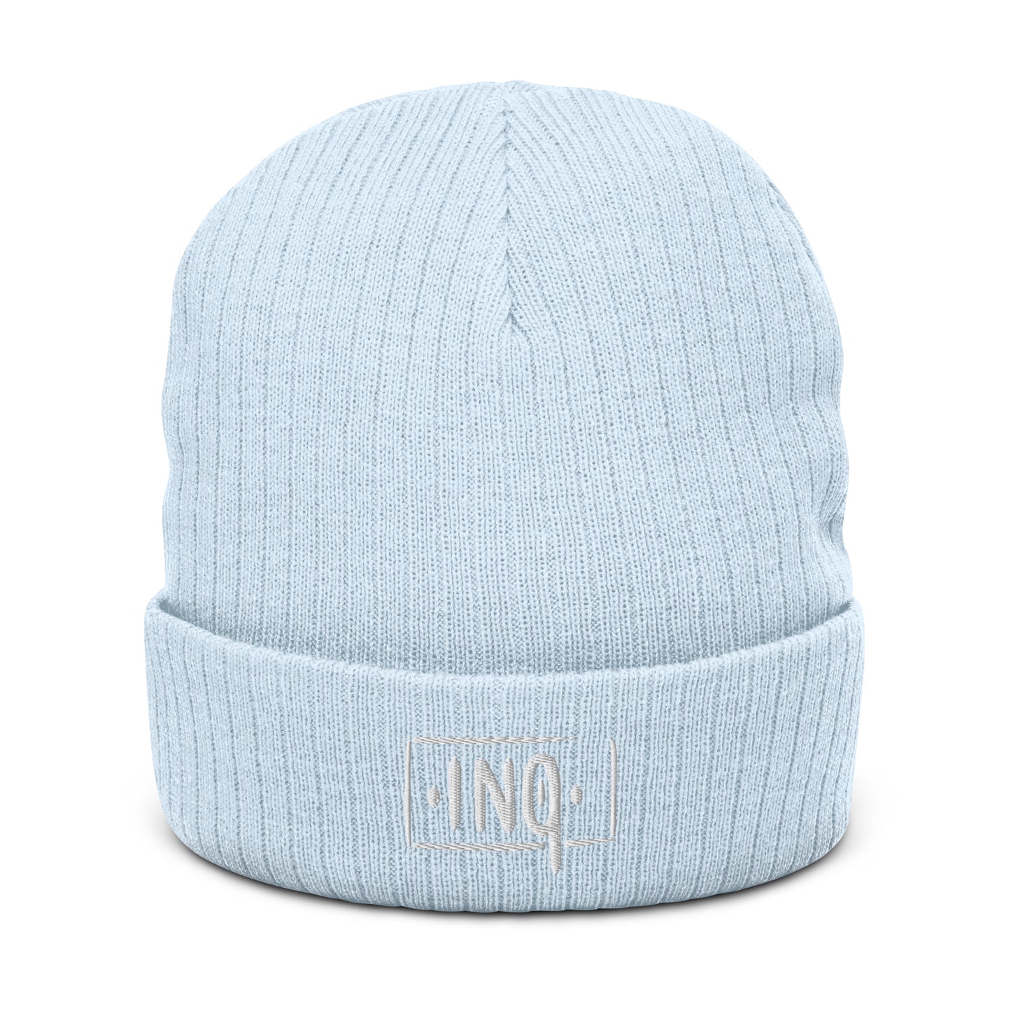 Embroidered Box Logo Beanie